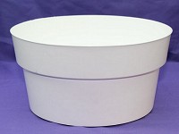 8" White Pan Pot